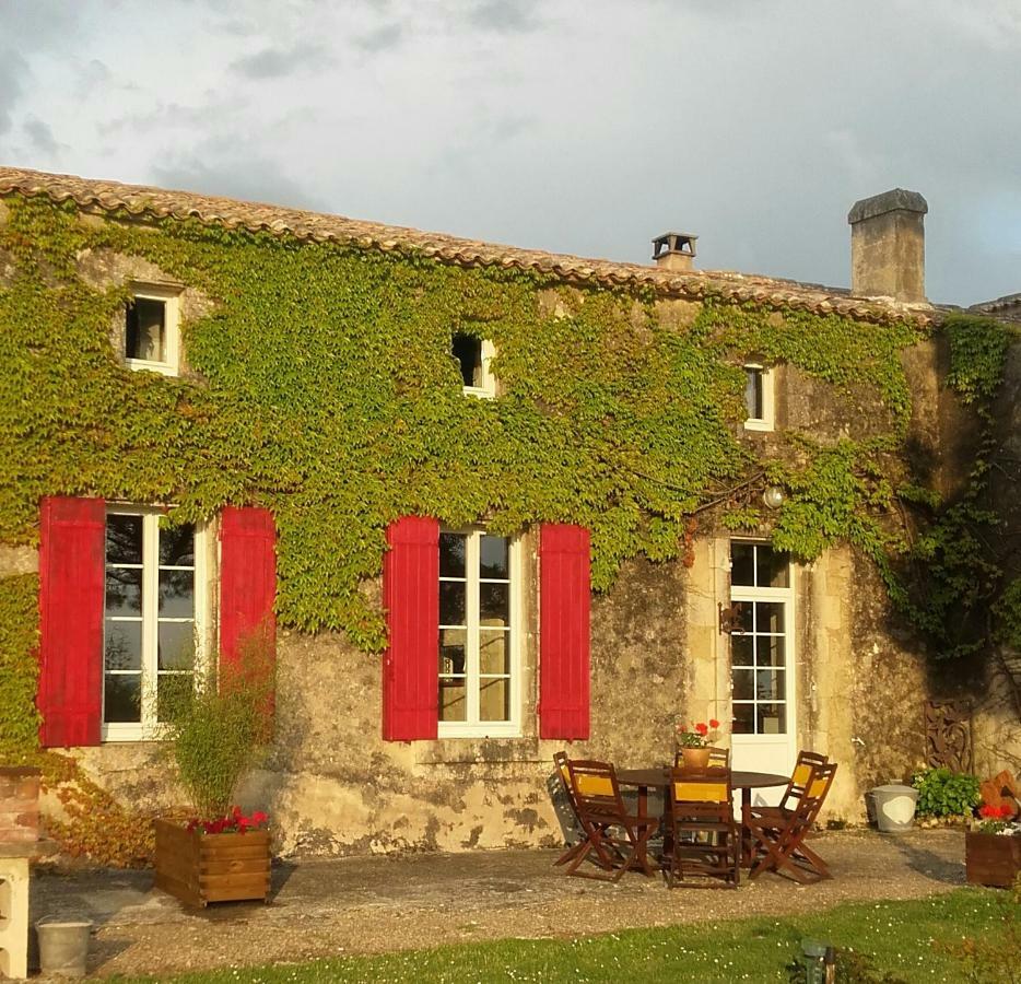 Logis De Bois Roche Villa Saint-Bonnet-sur-Gironde Bagian luar foto